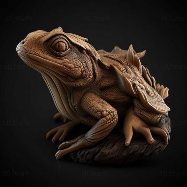 3D model Peltorhamphus latus (STL)